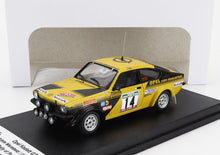 OPEL - KADETT GTE (night version) N 14 RALLY PORTUGAL 1978 ACHIM WARMBOLD - CLAES BILLSTAM - YELLOW BLACK