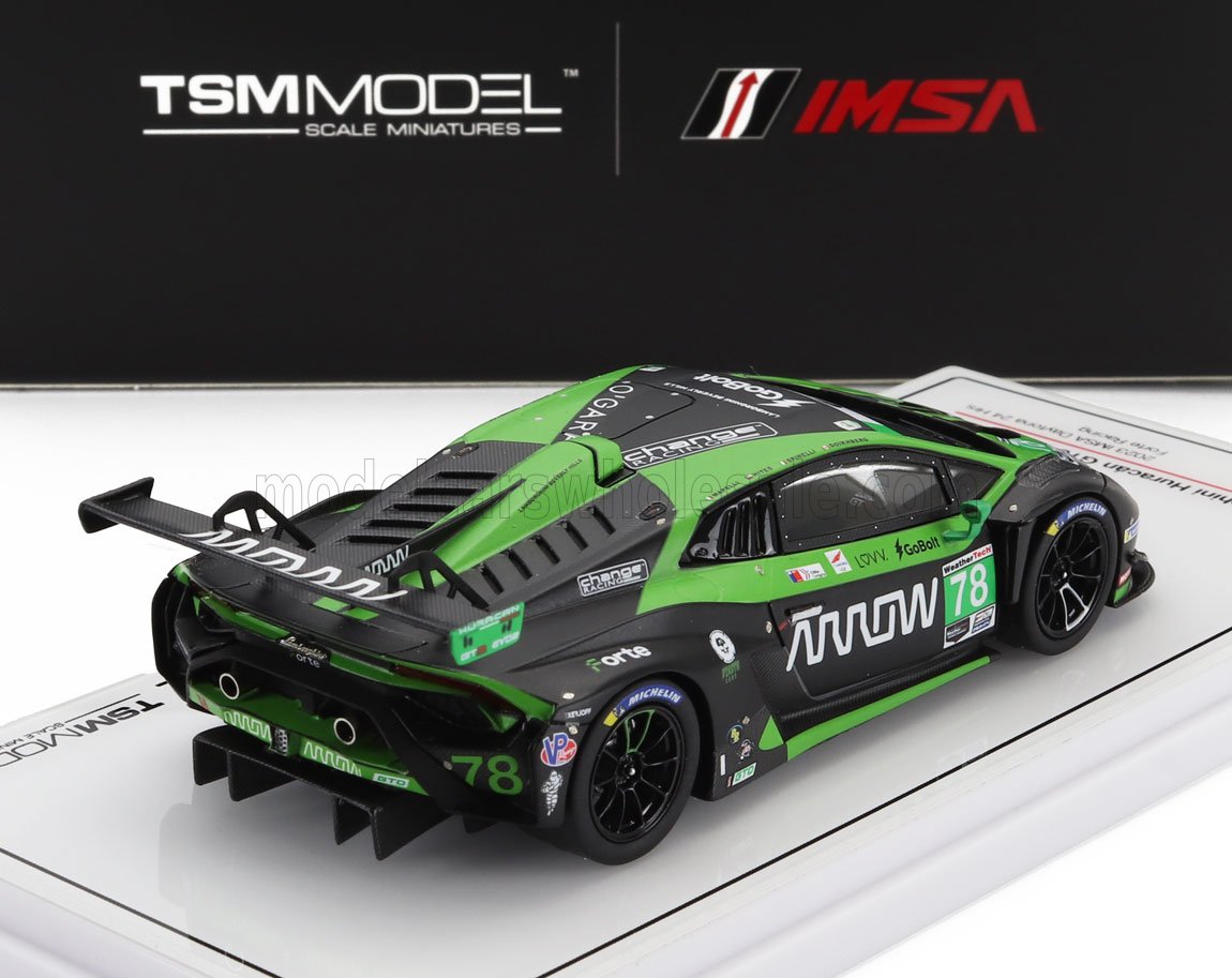 LAMBORGHINI | HURACAN GT3 EVO2 TEAM FORTE RACING N 78 24h DAYTONA 2023 MARCO MAPELLI - LORIS SPINELLI - BENJAMIN HITES - MISHA GOIKHBERG