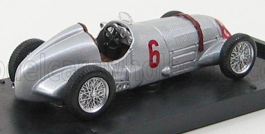 MERCEDES BENZ - F1 W125 N 6 1937 - SILVER Scale model car on Vroomi