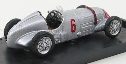 MERCEDES BENZ - F1 W125 N 6 1937 - SILVER Scale model car on Vroomi