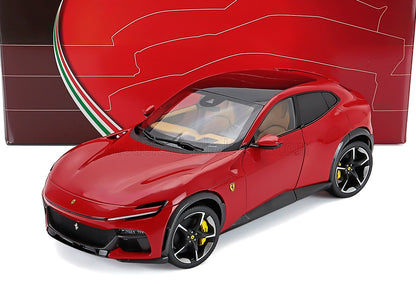 FERRARI - PUROSANGUE SUV PANORAMIC ROOF 2022 - POLYFOAM PACKAGING - ROSSO CORSA - RED