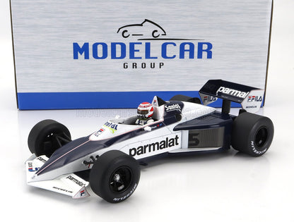 BRABHAM – F1 BT52 N 5 WELTMEISTER UND SIEGER DES GRAND PRIX VON BRASILIEN 1983 NELSON PIQUET – WEISS-BLAU
