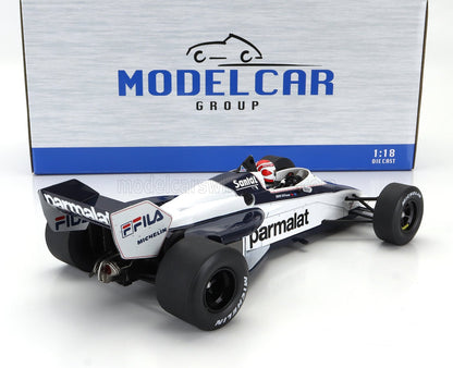 BRABHAM – F1 BT52 N 5 WELTMEISTER UND SIEGER DES GRAND PRIX VON BRASILIEN 1983 NELSON PIQUET – WEISS-BLAU