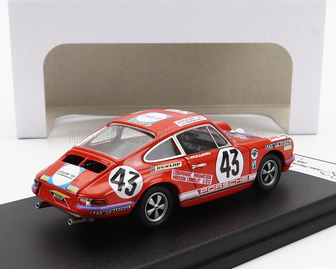 Porsche 911 Coupe No. 43 Jean Pierre Bodin Gilbert Courthiade 24h Le Mans 1971 Trofeu 1:43 scale model - image 2