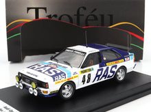 AUDI | QUATTRO (night version) N 48 RALLY MONTECARLO 1983 PIERRE BOS - NICO DEMUTH | 2 TONE BLUE