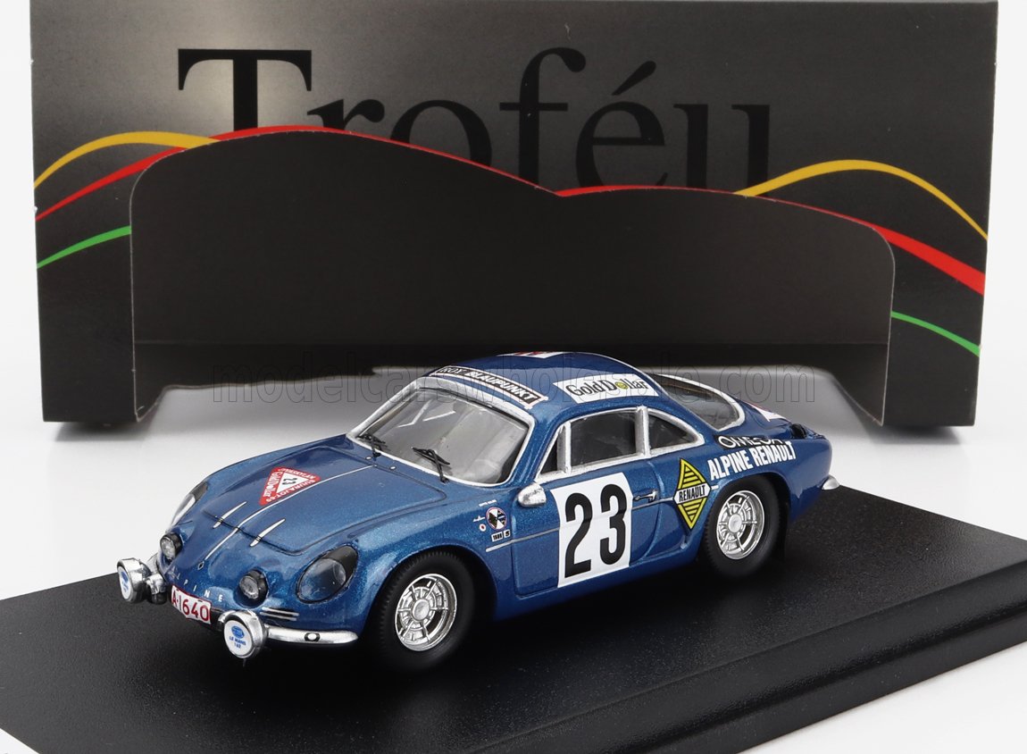 RENAULT | ALPINE A110 N 23 RALLY 1000 LAKES 1969 JORMA LUSENIUS - SEPPO HALME