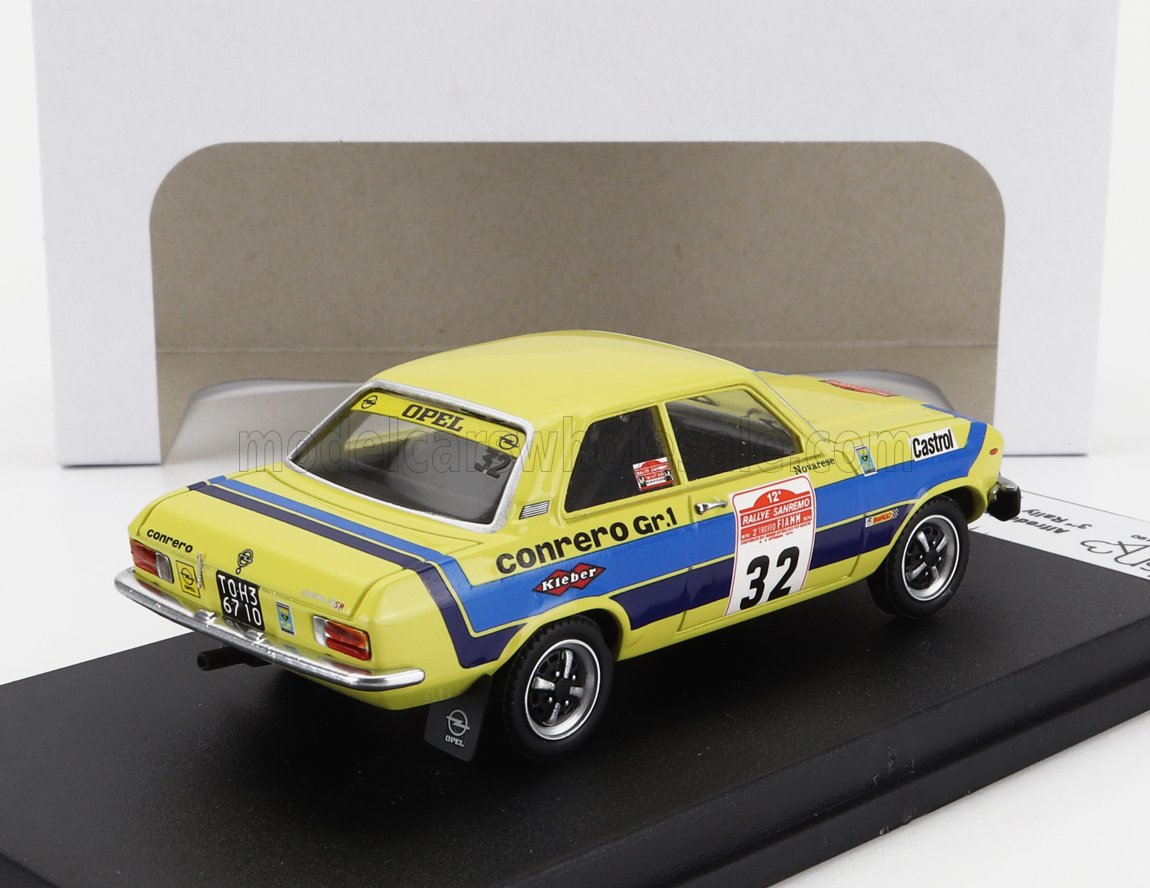 Opel Ascona No. 32 Alfredo Fagnola Evio Novarese 3rd Rally Sanremo 1974 Night Version Trofeu 1:43 scale model - image 2