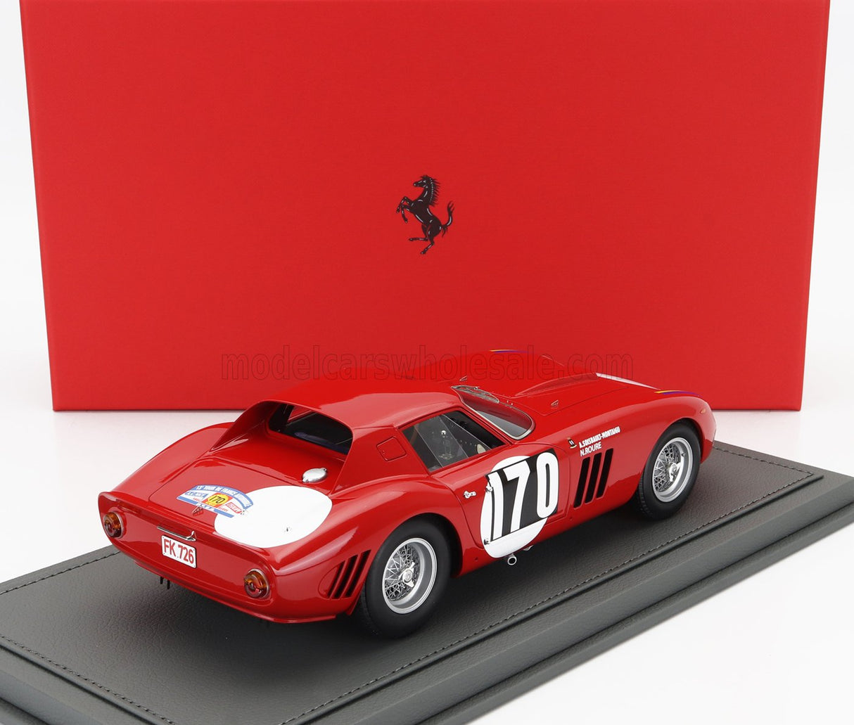 FERRARI | 250 GTO COUPE N 170 TOUR DE FRANCE 1964 ANNIE SOISBAULT - NICOLE ROURE - CON VETRINA - WITH SHOWCASE