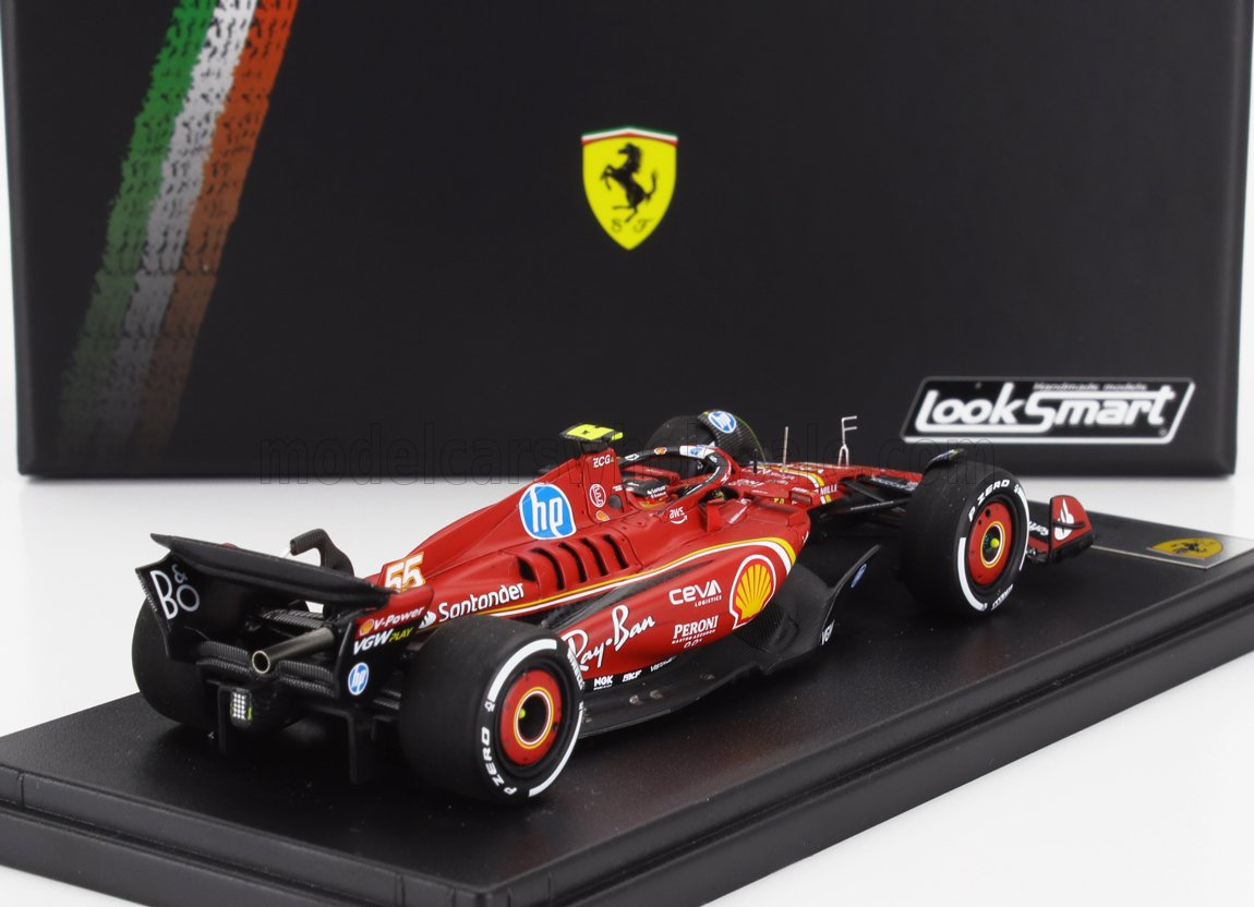 FERRARI | F1 SF-24 TEAM SCUDERIA FERRARI N 55 3. MONACO GP 2024 CARLOS SAINZ