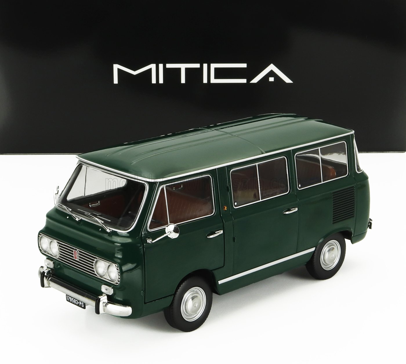 FIAT - FIAT 850 FAMILIARE SERIE-2 1970 – INTERNO BROWN - VERDE OLIVA 323 GREEN