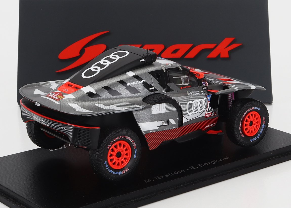 AUDI | Q E-TRON RS TEAM AUDI SPORT N 211 RALLY DAKAR 2023 MATTIAS EKSTROM - EMIL BERGKVIST
