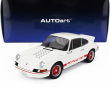 PORSCHE - 911 CARRERA RS 1973 -  THE CIRCUIT WOLF - (RIVAL) SAKON HAYASE - MANGA MOVIE - WHITE RED