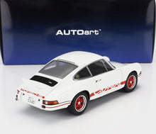 PORSCHE - 911 CARRERA RS 1973 -  THE CIRCUIT WOLF - (RIVAL) SAKON HAYASE - MANGA MOVIE - WHITE RED