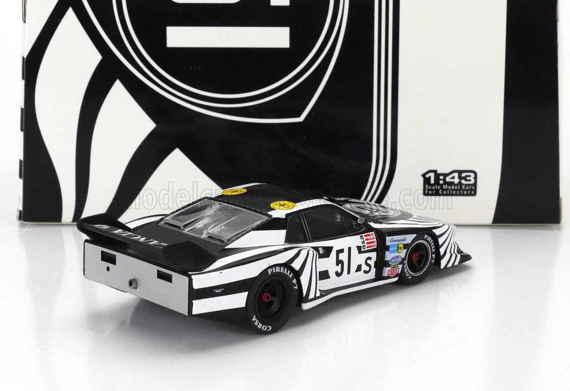 Lancia Beta Montecarlo Turbo No. 51 Riccardo Patrese Walter Röhrl 6h Silverstone 1979 IXO Models 1:43 scale model - image 2