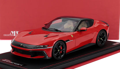 FERRARI - 12CILINDRI COUPE V12 830cv 2024 - CON VETRINA - WITH SHOWCASE - ROSSO SCUDERIA - RED