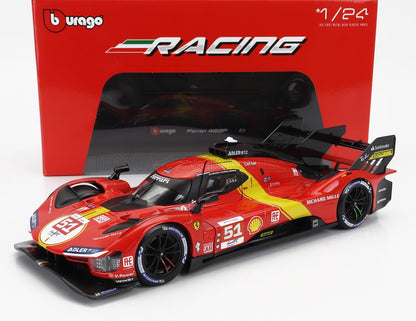 FERRARI | 499P 3.0L TURBO V6 TEAM FERRARI AF CORSE N 51 WINNER 24h LE MANS 2023 ALESSANDRO PIER GUIDI - JAMES CALADO - ANTONIO GIOVINAZZI