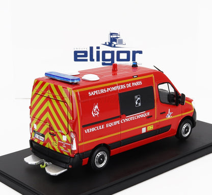 RENAULT - MASTER VAN VEC BSPP VEHICULE EQUIPE CYNOTECHNIQUE SAPEURS POMPIERS DE PARIS 2019 - RED - Vroomi