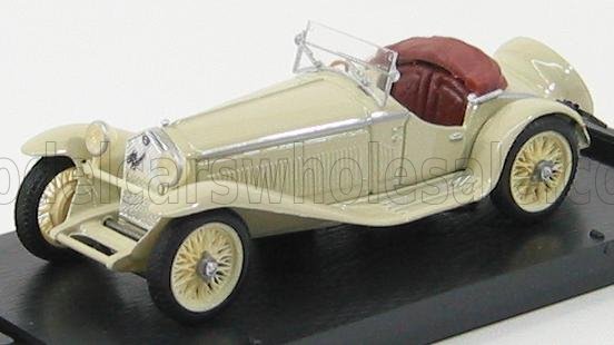 Alfa Romeo 1750 GS Zagato Spider 1931 Ivory Brumm 1:43 scale model