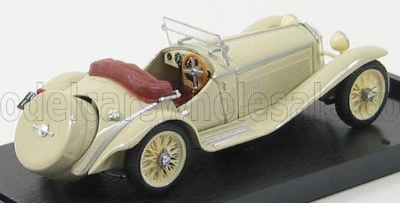ALFA ROMEO - 1750 GS ZAGATO SPIDER 1931 - modellino in scala IVORY modellino Vroomi