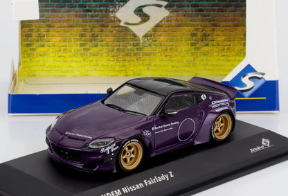 NISSAN - FAIRLADY Z (RZ34) PANDEM COUPE ROCKET BUNNY 2022 - PURPLE - Vroomi