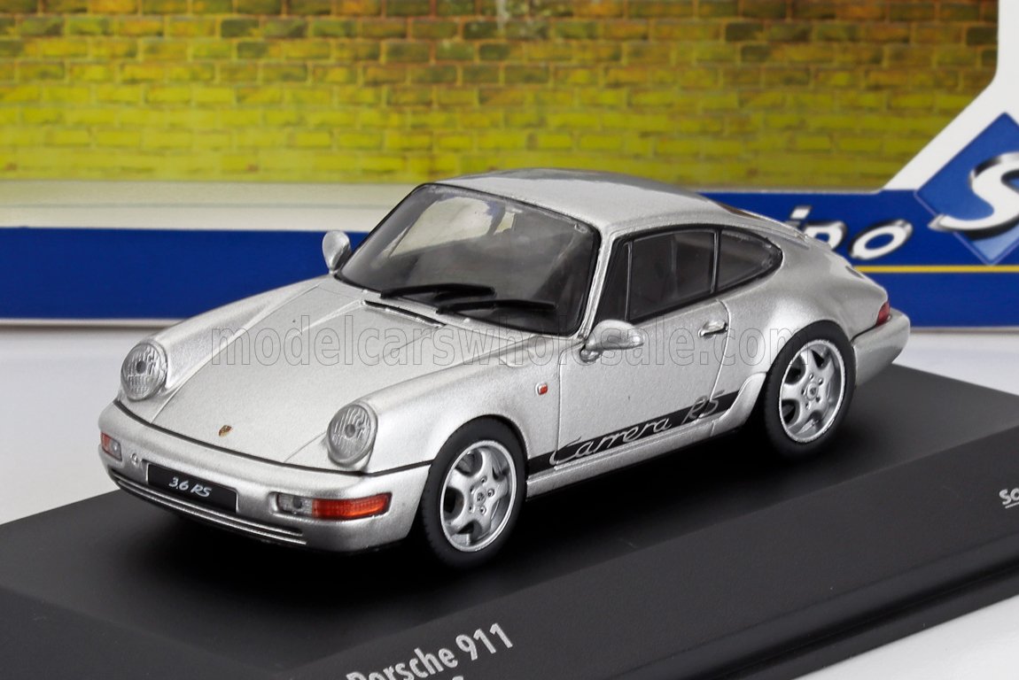 PORSCHE - 911 964 RS COUPE 1994 - SILVER - Vroomi