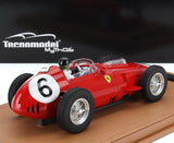 FERRARI | F1 DINO 246/256 TEAM SCUDERIA FERRARI N 6 2° GP GERMANIA AVUS (con figura del pilota) 1959 DANIEL GURNEY