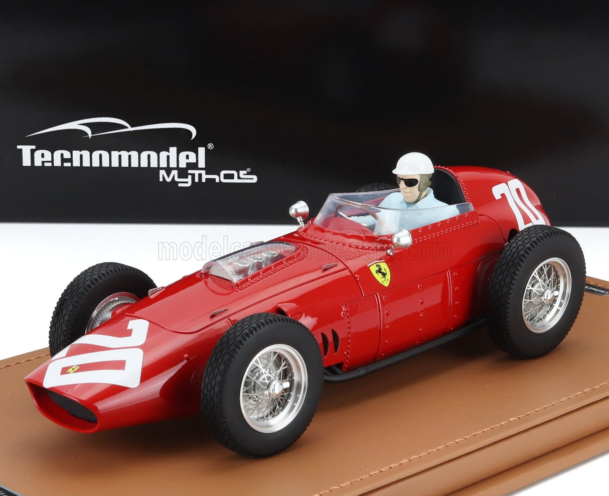 FERRARI | F1  DINO 246/256 TEAM SCUDERIA FERRARI N 20 WINNER MONZA ITALY GP (with pilot figure) 1960 PHILIP HILL