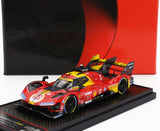 FERRARI | 499P 3.0L TURBO V6 TEAM FERRARI AF CORSE N 50 VINCITORE 24h LE MANS 2024 ANTONIO FUOCO - MIGUEL MOLINA - NICKLAS NIELSEN