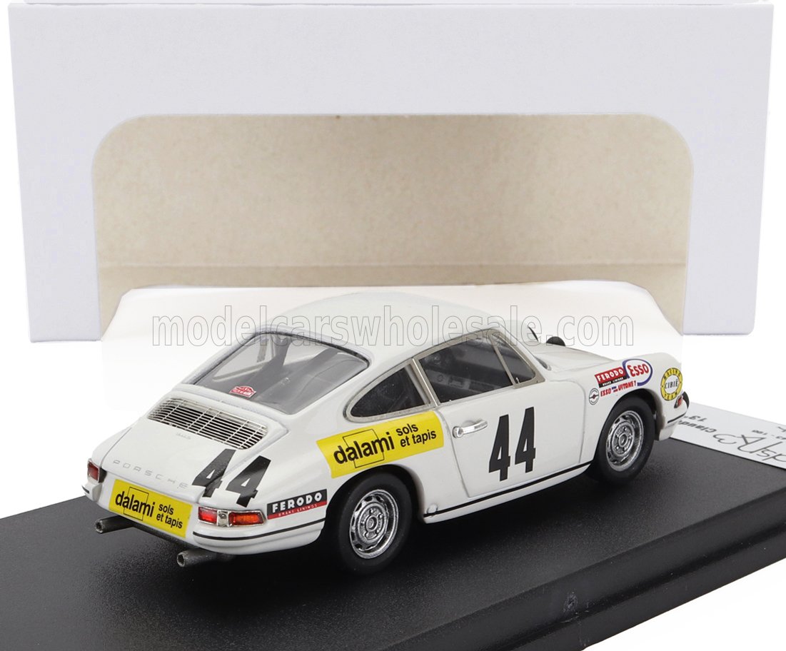 Porsche 911T Coupe Team C.Laurent No. 44 Claude Laurent Jacques Marche 24h Le Mans 1969 Night Version Trofeu 1:43 scale model - image 2