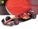 FERRARI | F1 SF-24 TEAM SCUDERIA FERRARI N 55 3. MONACO GP 2024 CARLOS SAINZ - POLIFOAM PACKAGING