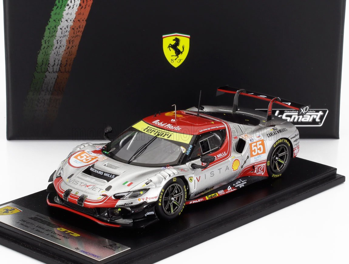 FERRARI | 296 GT3 3.0L TURBO V6 TEAM VISTA AF CORSE N 55 24h LE MANS 2024 ALESSIO ROVERA - FRANCOIS HERIAU - SIMON MANN