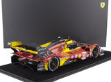 FERRARI | 499P 3.0L TURBO V6 TEAM FERRARI AF CORSE N 50 WINNER 24h LE MANS 2024 ANTONIO FUOCO - MIGUEL MOLINA - NICKLAS NIELSEN