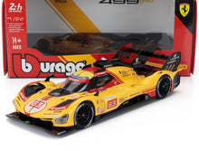FERRARI | 499P 3.0L TURBO V6 TEAM AF CORSE N  83 24h LE MANS 2024 ROBERT KUBICA - ROBERT SHWARTZMAN - YIFEI YE