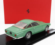 FERRARI - 250 LUSSO COUPE RAIN VERSION 1963 - CON VETRINA - WITH SHOWCASE - MATT GREEN