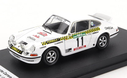 PORSCHE - 911 CARRERA RS (night version) N 11 RALLY PORTUGAL 1976 ANTONIO BORGES - JOAO ANJOS - WHITE