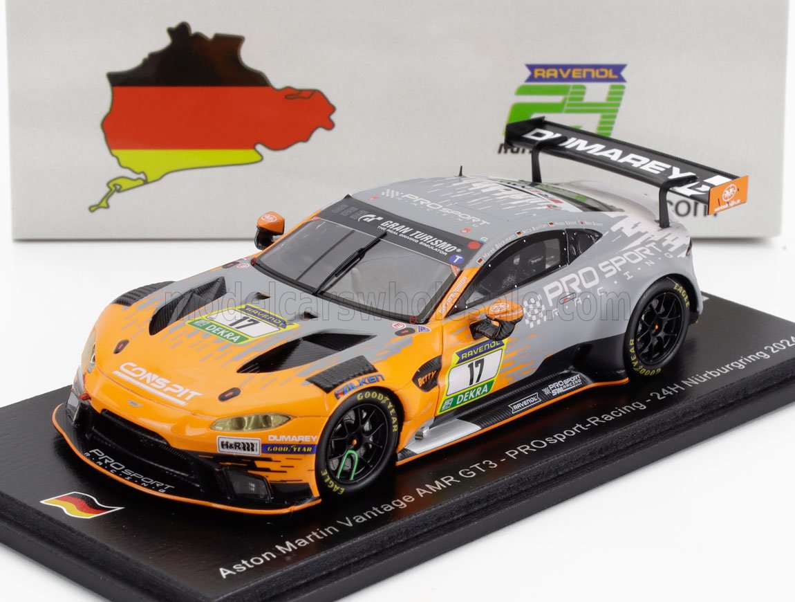 ASTON MARTIN | VANTAGE AMR GT3 TEAM PROSPORT RACING N 17 24h NURBURGRING 2024 M.BOCKMANN - N.BASTIAN - H.SASSE - B.GREEN