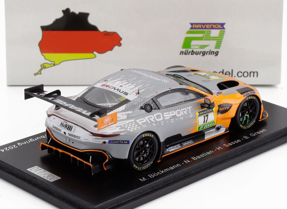 ASTON MARTIN | VANTAGE AMR GT3 TEAM PROSPORT RACING N 17 24h NURBURGRING 2024 M.BOCKMANN - N.BASTIAN - H.SASSE - B.GREEN