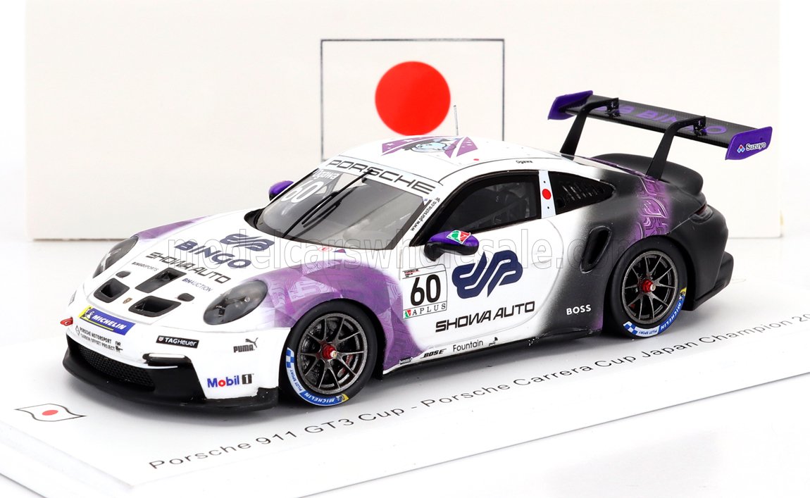 PORSCHE | 911 992 GT3 CUP N 60 PORSCHE CARRERA CUP JAPAN CHAMPION 2022 RYO OGAWA