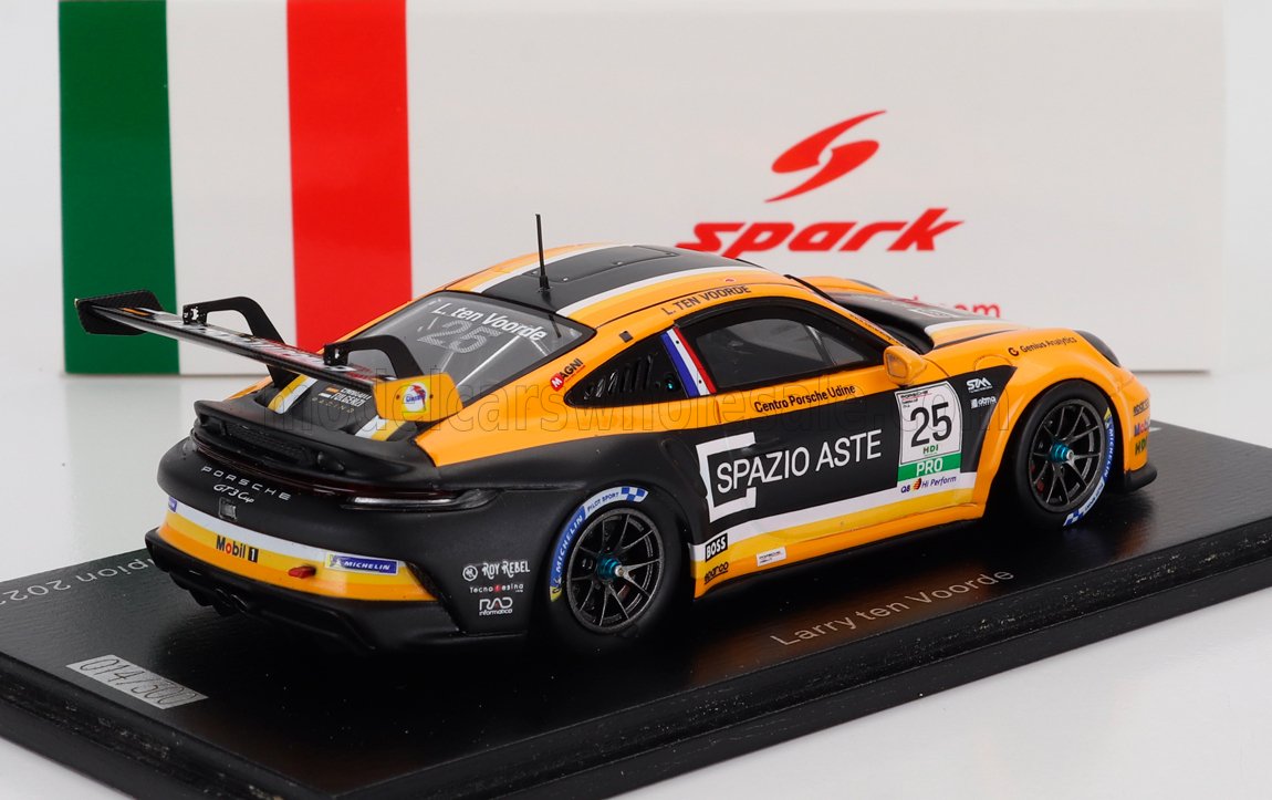 PORSCHE | 911 992 GT3 CUP N 25 PORSCHE CARRERA CUP ITALY CHAMPION 2023 LARRY TEN VOORDE
