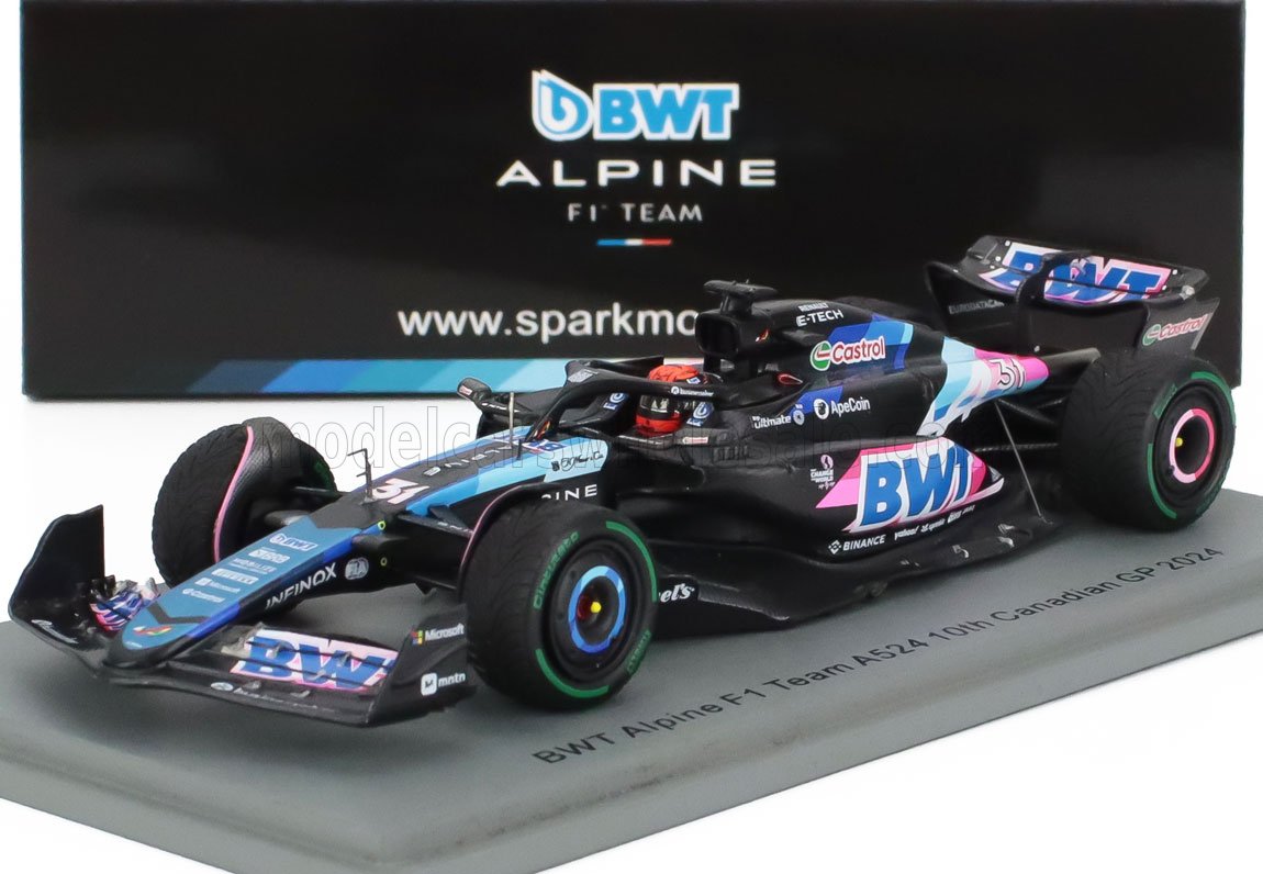 ALPINE | F1  A524 TEAM BWT ALPINE N 31 CANADA GP 2024 ESTEBAN OCON