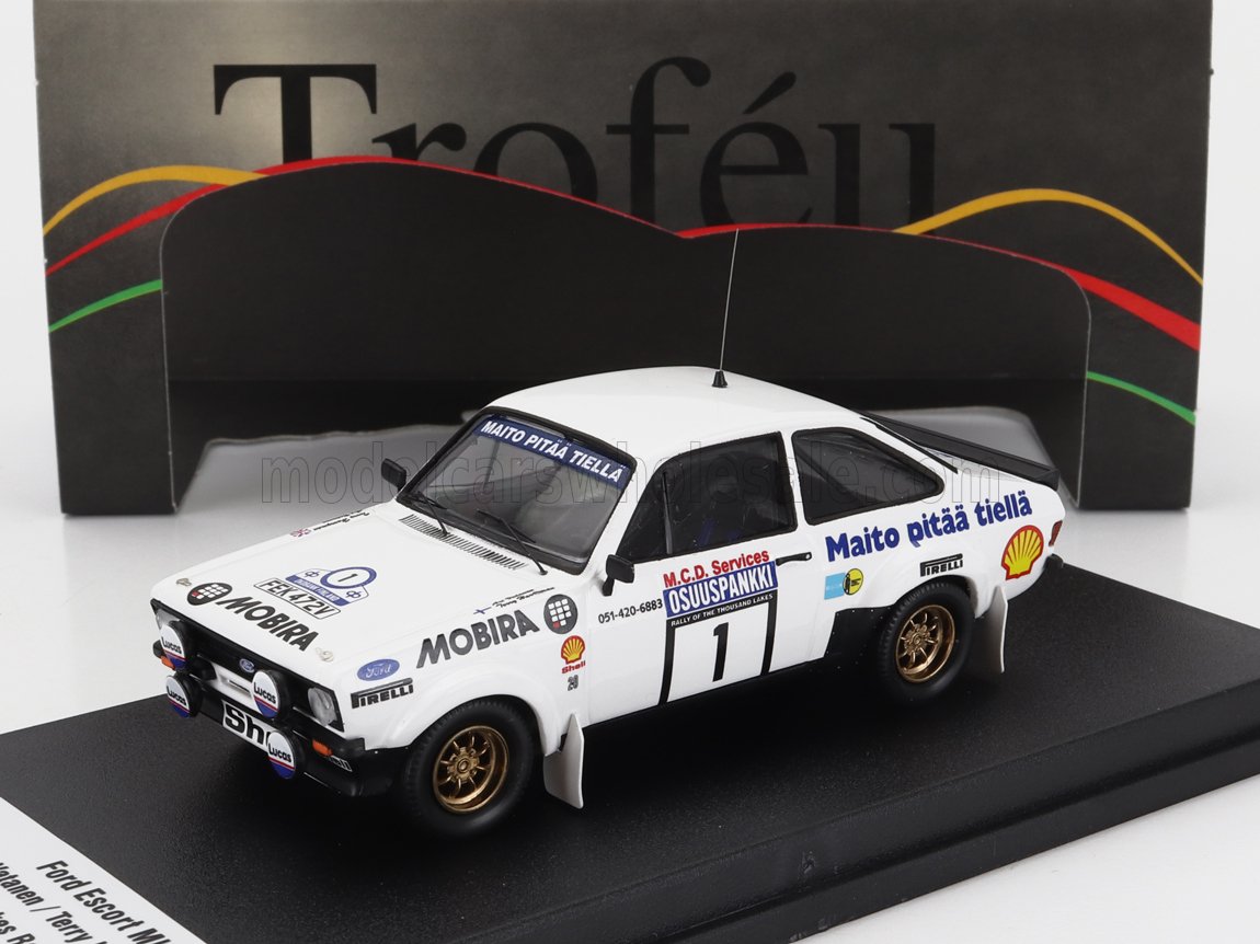 FORD ENGLAND | ESCORT MKII N 1 RALLY 1000 LAGHI 1982 ARI VATANEN - TERRY HARRYMAN