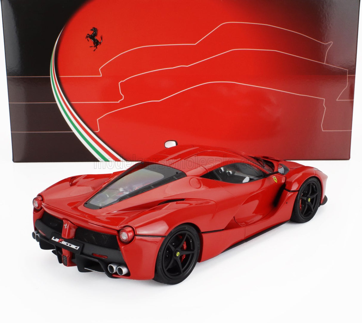 FERRARI | LAFERRARI 2013 - BLACK RIMS | ROSSO CORSA