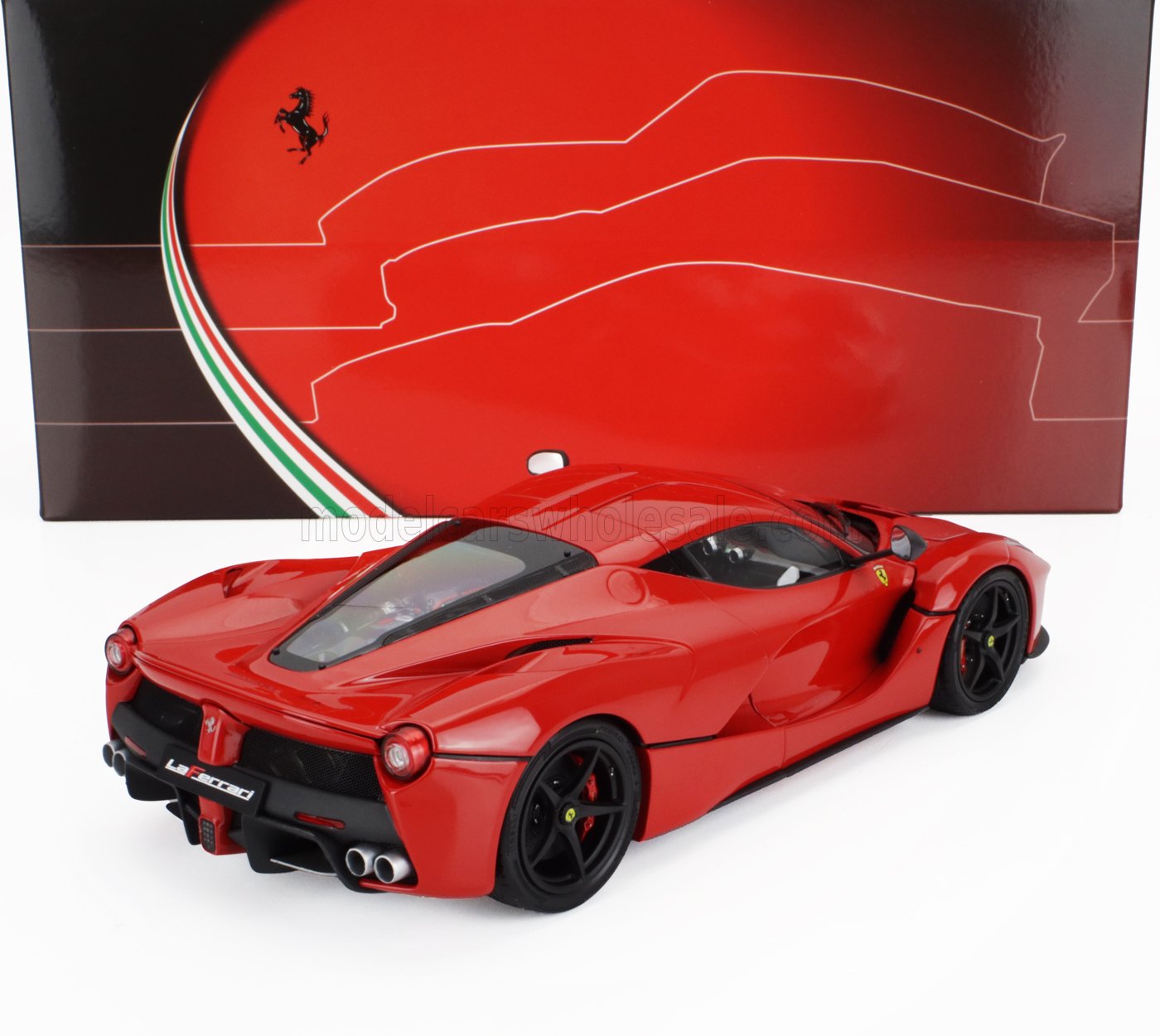 FERRARI | LAFERRARI 2013 - BLACK RIMS | ROSSO CORSA