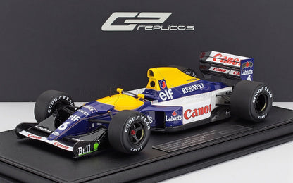 Detailed Williams FW16 1994 Formula 1 car replica with Canon and Labatt's branding, offered on Vroomi