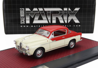 ALFA ROMEO - 1900 SUPER BOANO PRIMAVERA 1955 - WHITE RED