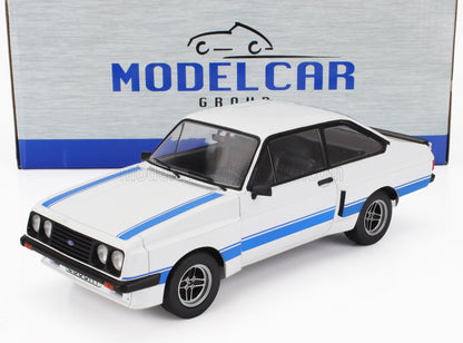 FORD ENGLAND - ESCORT MKII RS 2000 X-PACK 1977 - WHITE BLUE