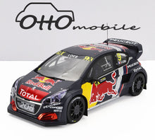 PEUGEOT - 208 WRX TEAM PEUGEOT TOTAL N 9 WINNER RALLY WORLD RX BELGIUM 2018 SEBASTIEN LOEB - MATT BLUE YELLOW RED