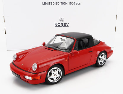 PORSCHE - 911 964 CARRERA 4 TARGA 1990 - RED