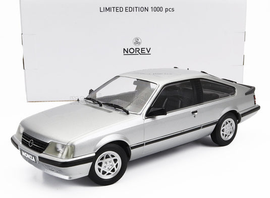 Zilverkleurig schaalmodel van de Opel Monza van Norev, gelimiteerde oplage van 1000 stuks — Vroomi