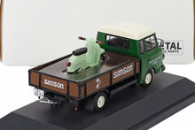 BARKAS - B1000 WITH SIMSON SERVICE SCHWALBE KR51/1 1965 - GREEN BROWN